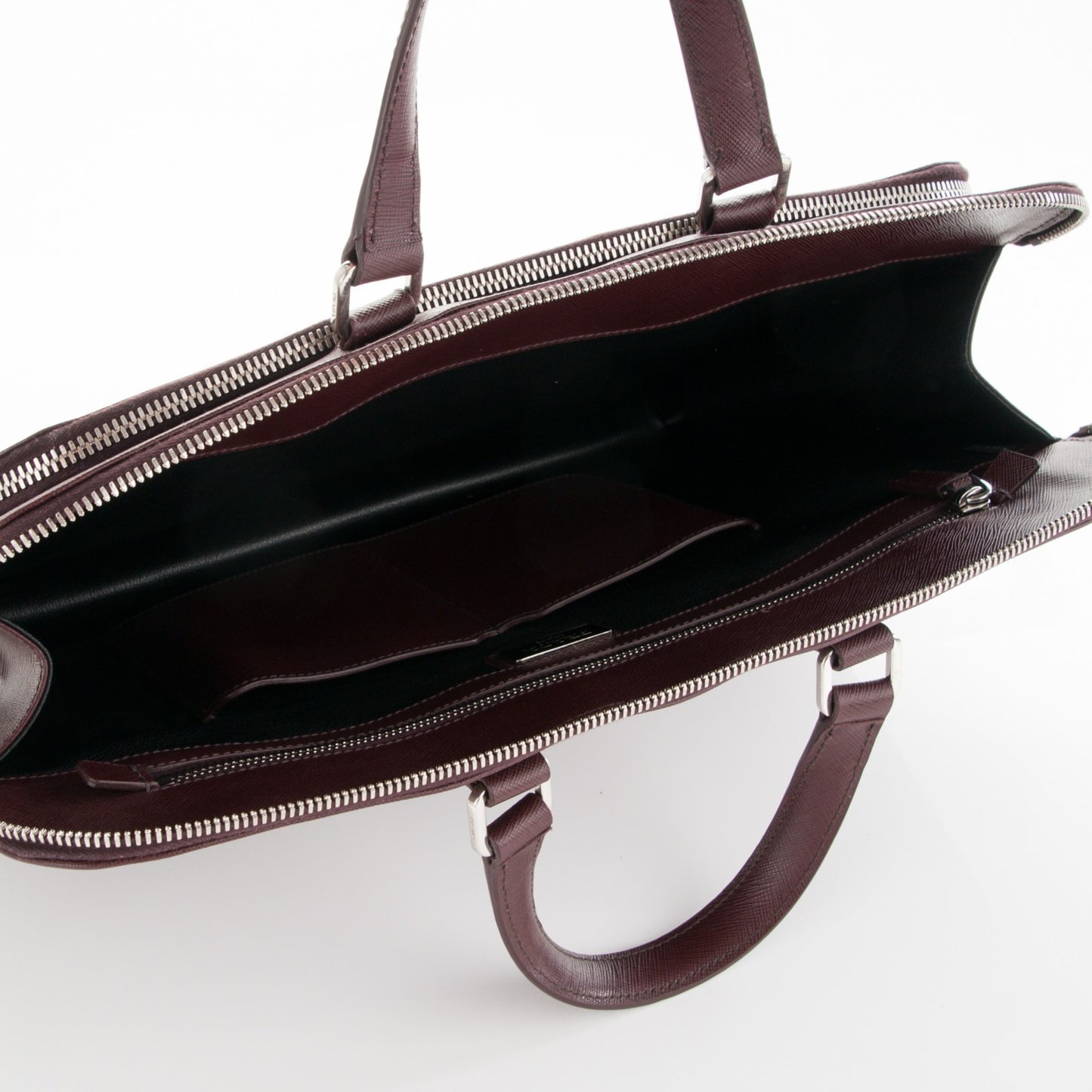 Saffiano Travel Briefcase Granato