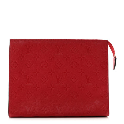 Louis Vuitton Empreinte Monogram Toiletry Pouch 26 Scarlet 1 of 9