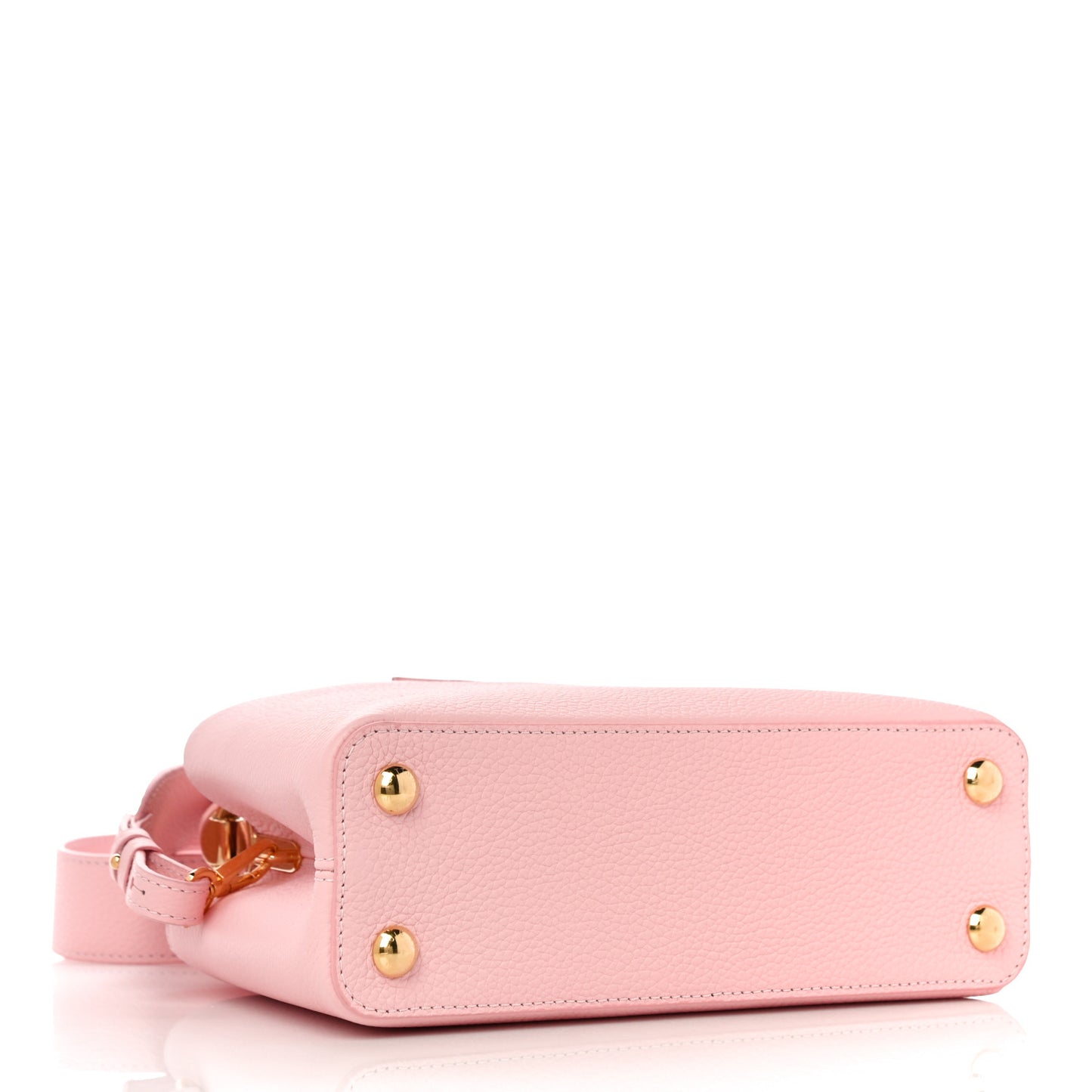 Taurillon Scrunchie Capucines BB Bubble Gum Pink