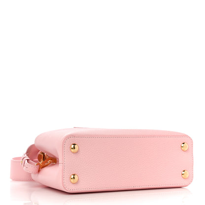 Louis Vuitton Taurillon Scrunchie Capucines BB Bubble Gum Pink 4 of 9