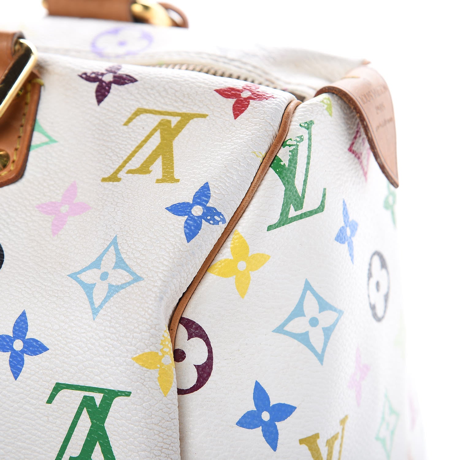 Louis Vuitton Monogram Multicolor Speedy 30 White 11 of 18