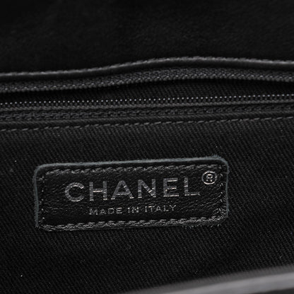 Chanel Patent Quilted Large Coco Shine Accordion Flap Black 6 of 8