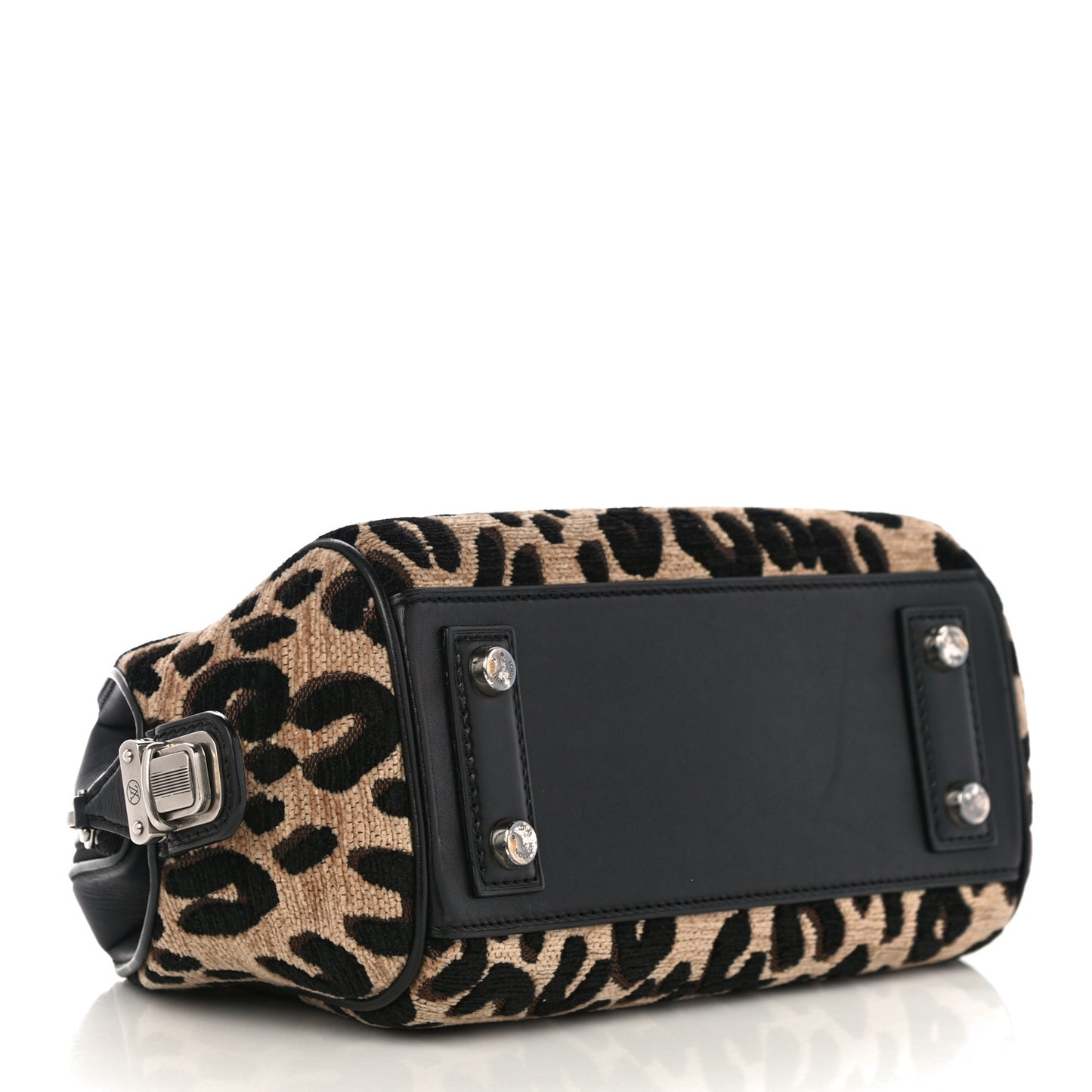 Jacquard Velvet Leopard Print Stephen Sprouse Baby Bag