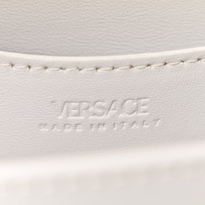 Versace Calfskin Medium Greca Goddess Shoulder Bag White 5 of 12