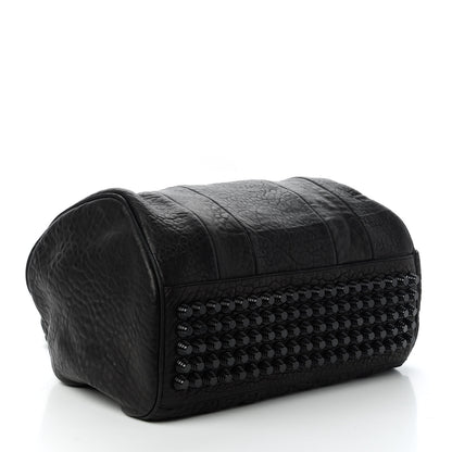 Alexander Wang Pebbled Lambskin Rocco Black Matte Black Hardware 4 of 9
