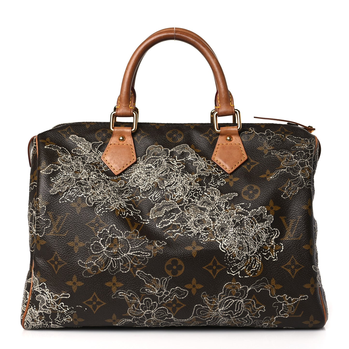 Monogram Dentelle Speedy 30 Silver