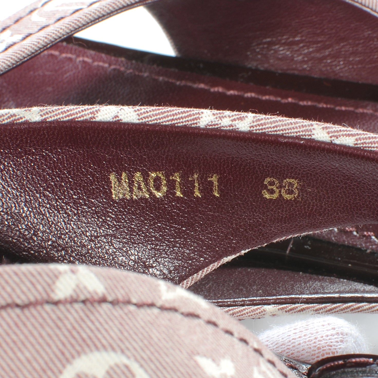 Louis Vuitton Idylle Debbie Thong Sandals 38 Sepia 8 of 8