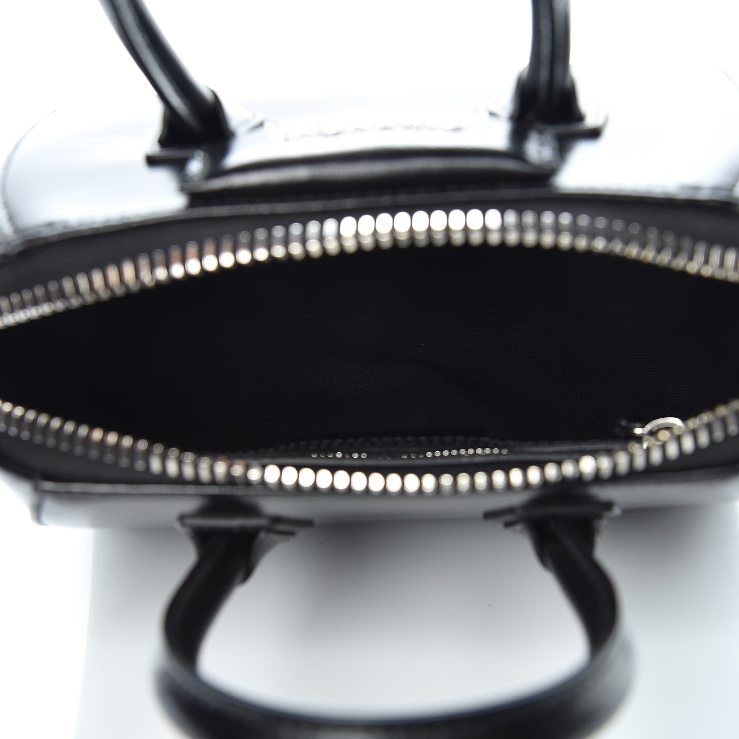 Givenchy Shiny Lord Calfskin Mini Antigona Black 5 of 10