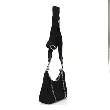 Prada Nylon Re-Edition 2005 Shoulder Bag Black 3 of 12