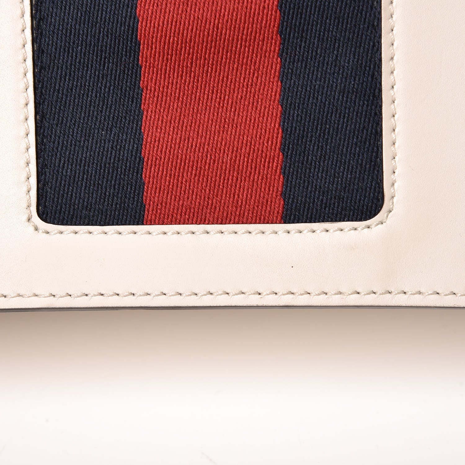 Gucci Calfskin Small Sylvie Shoulder Bag White 13 of 14