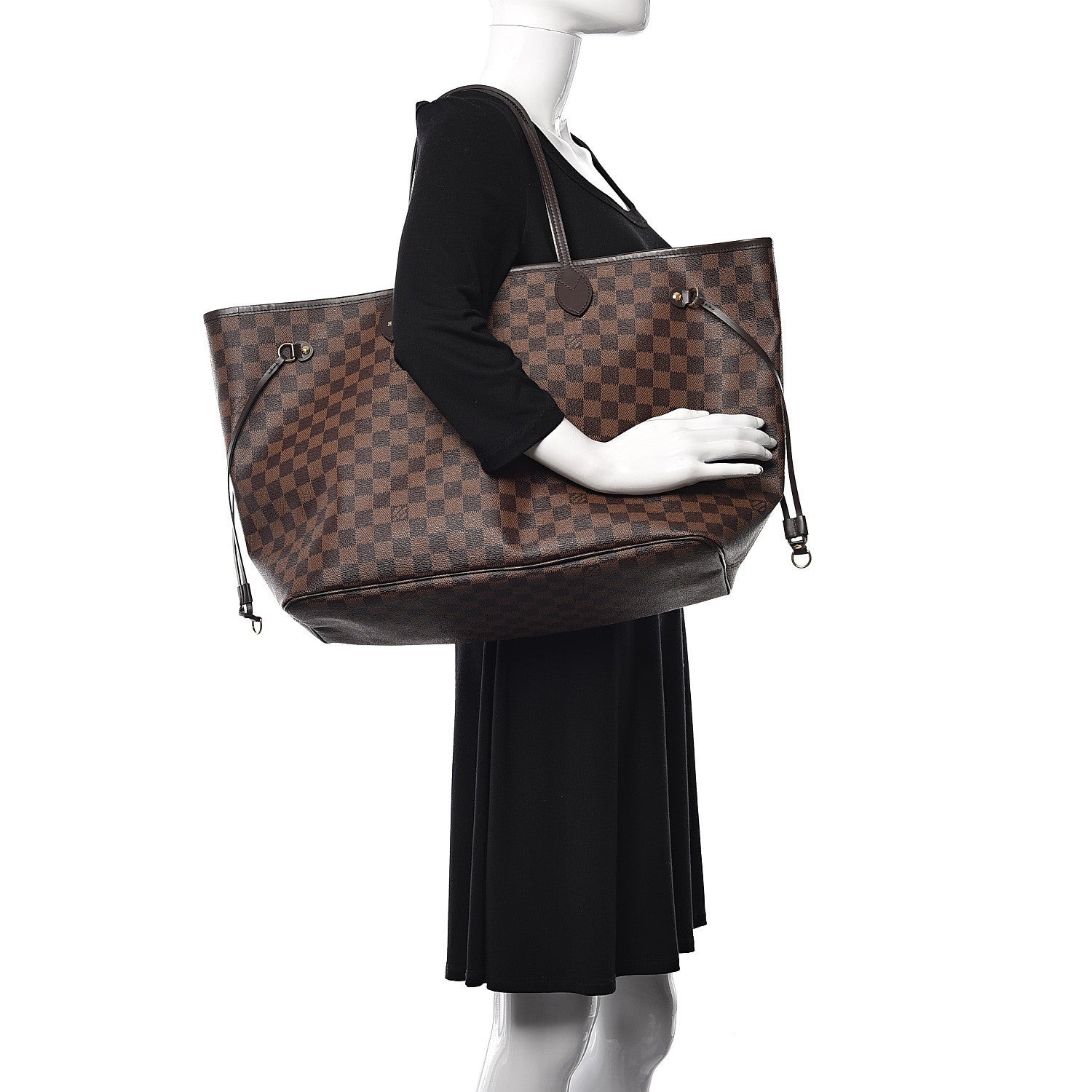 Louis Vuitton Damier Ebene Neo Neverfull GM 2 of 7