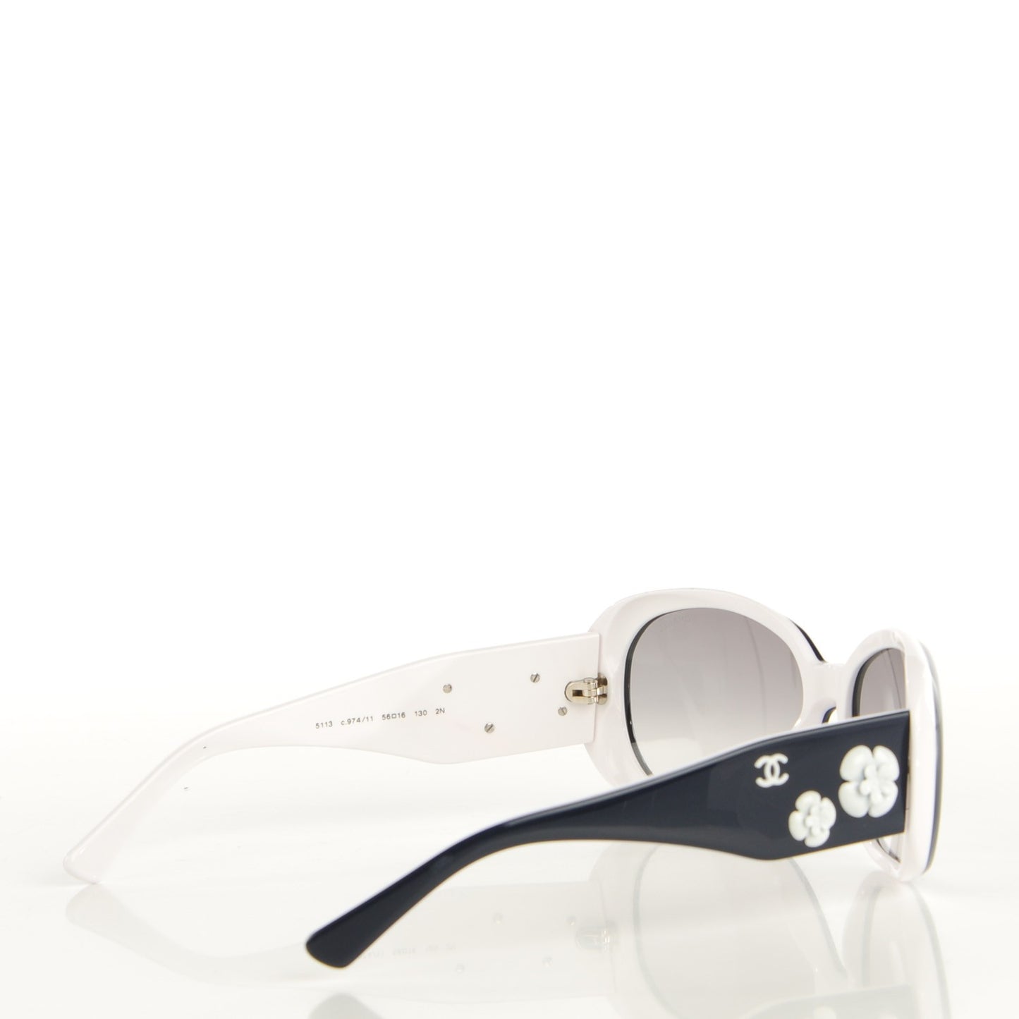 Camellia CC Sunglasses 5113 Blue White
