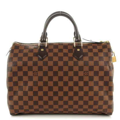 Louis Vuitton Damier Ebene Speedy 35 1 of 9