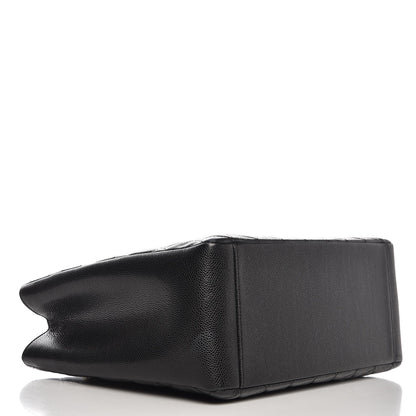 Chanel Caviar Quilted Grand Shopping Tote GST Black 4 of 14