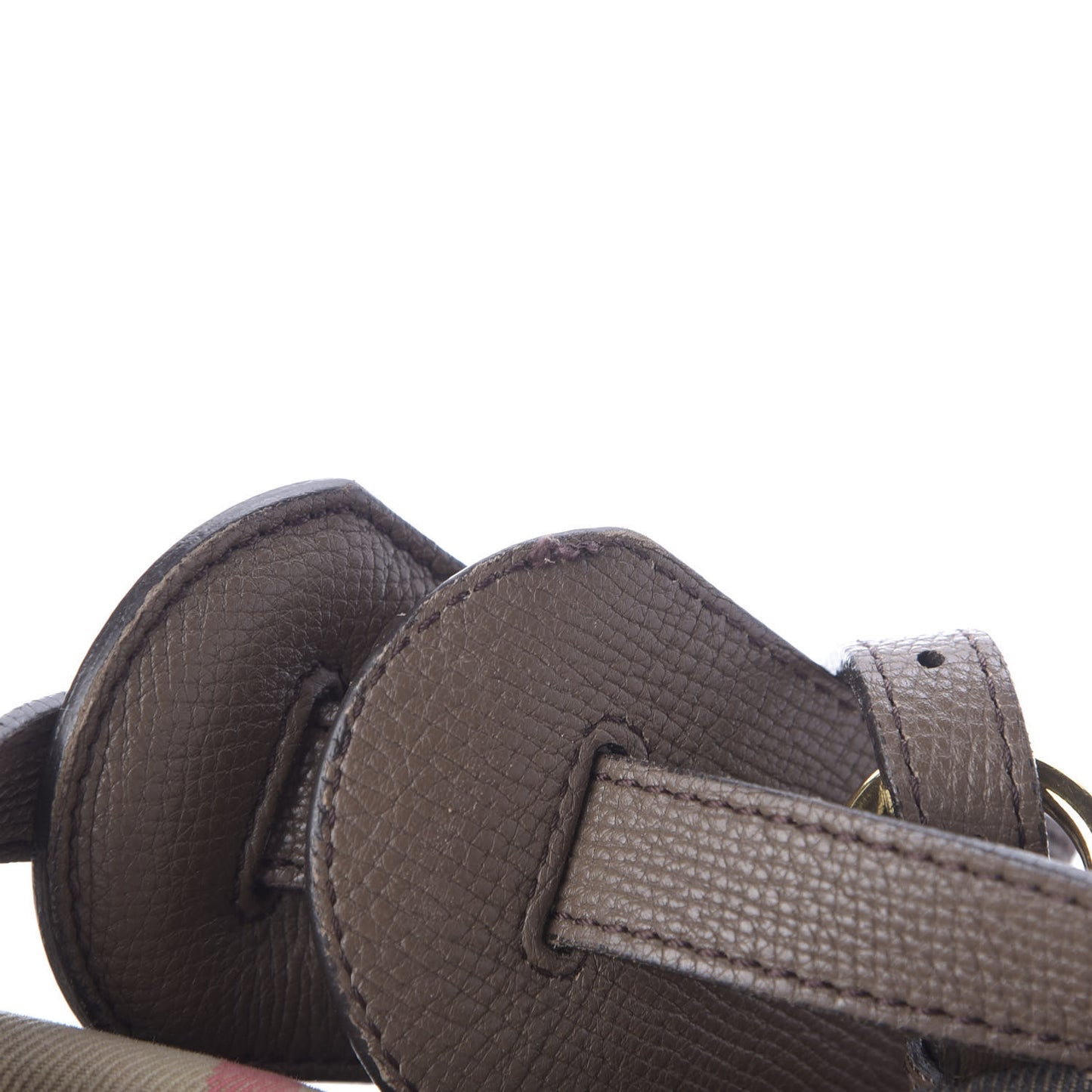 Grainy Calfskin House Check Mason Diaper Tote