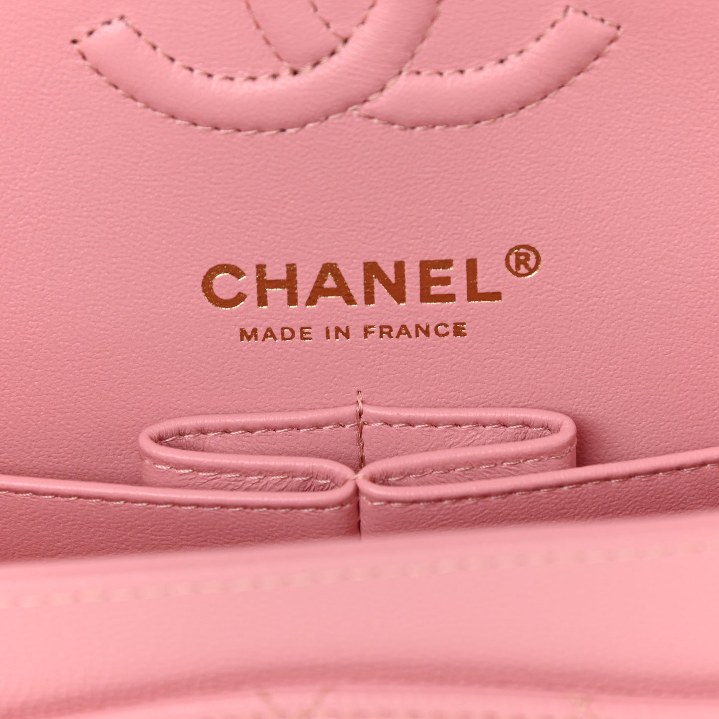 Caviar Quilted Small Double Flap Pink