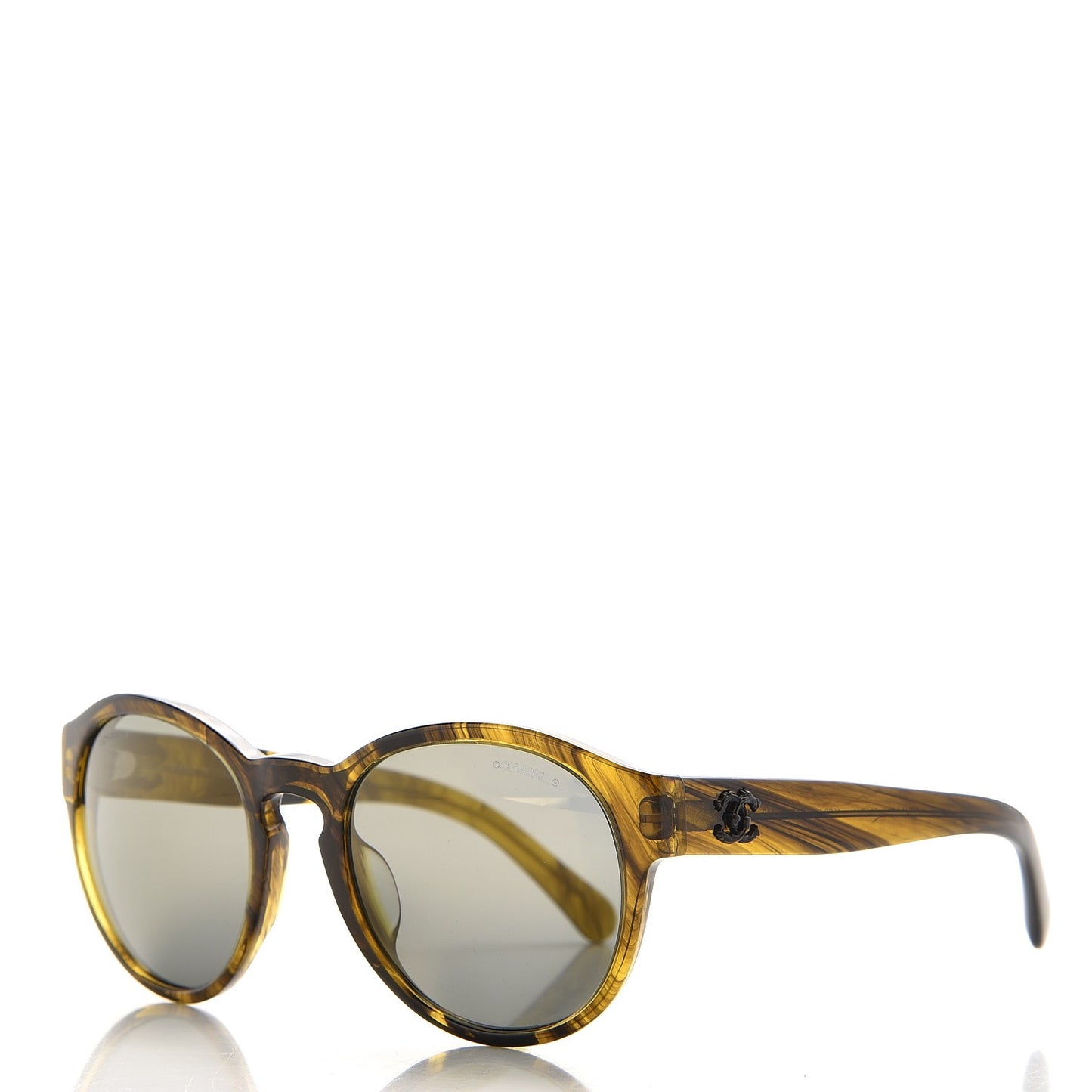 Acetate Pantos Fall CC Sunglasses 5359-A Green Grey