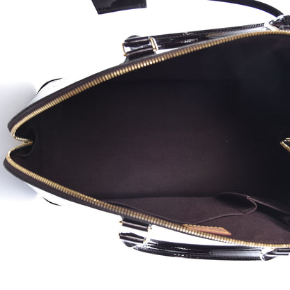 Louis Vuitton Vernis Alma MM Amarante 5 of 10