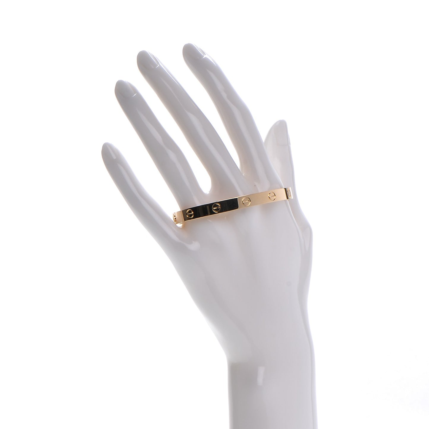 18K Yellow Gold LOVE Bracelet 17
