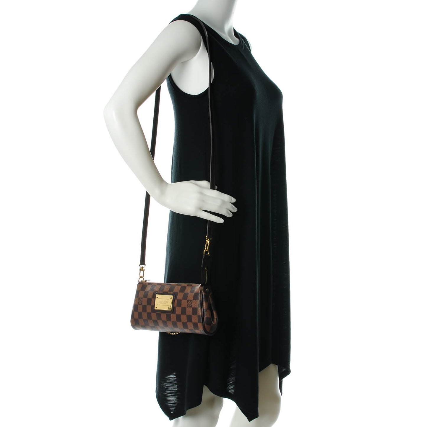 Damier Ebene Eva Clutch