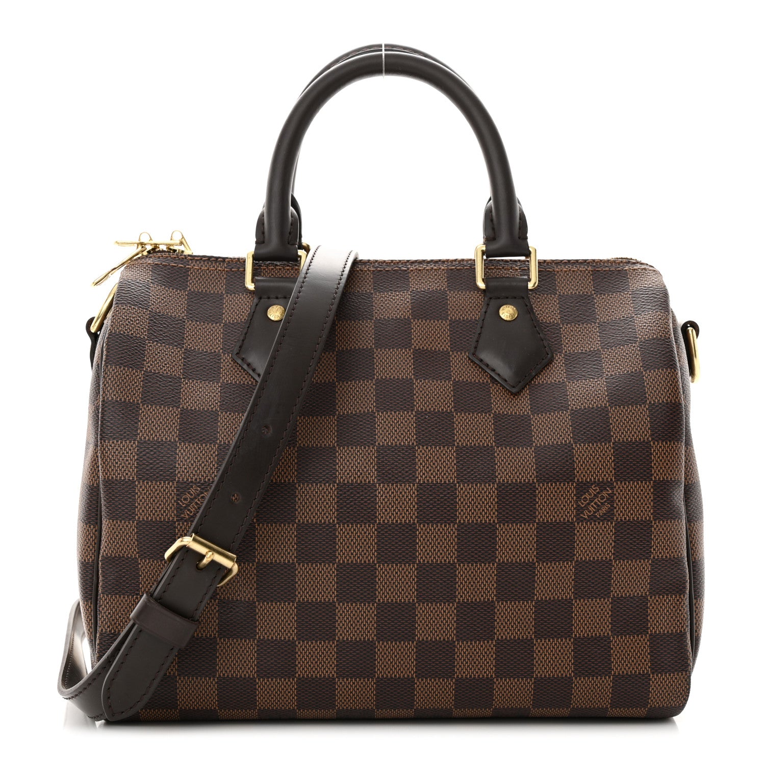 Louis Vuitton Damier Ebene Speedy Bandouliere 25 1 of 11