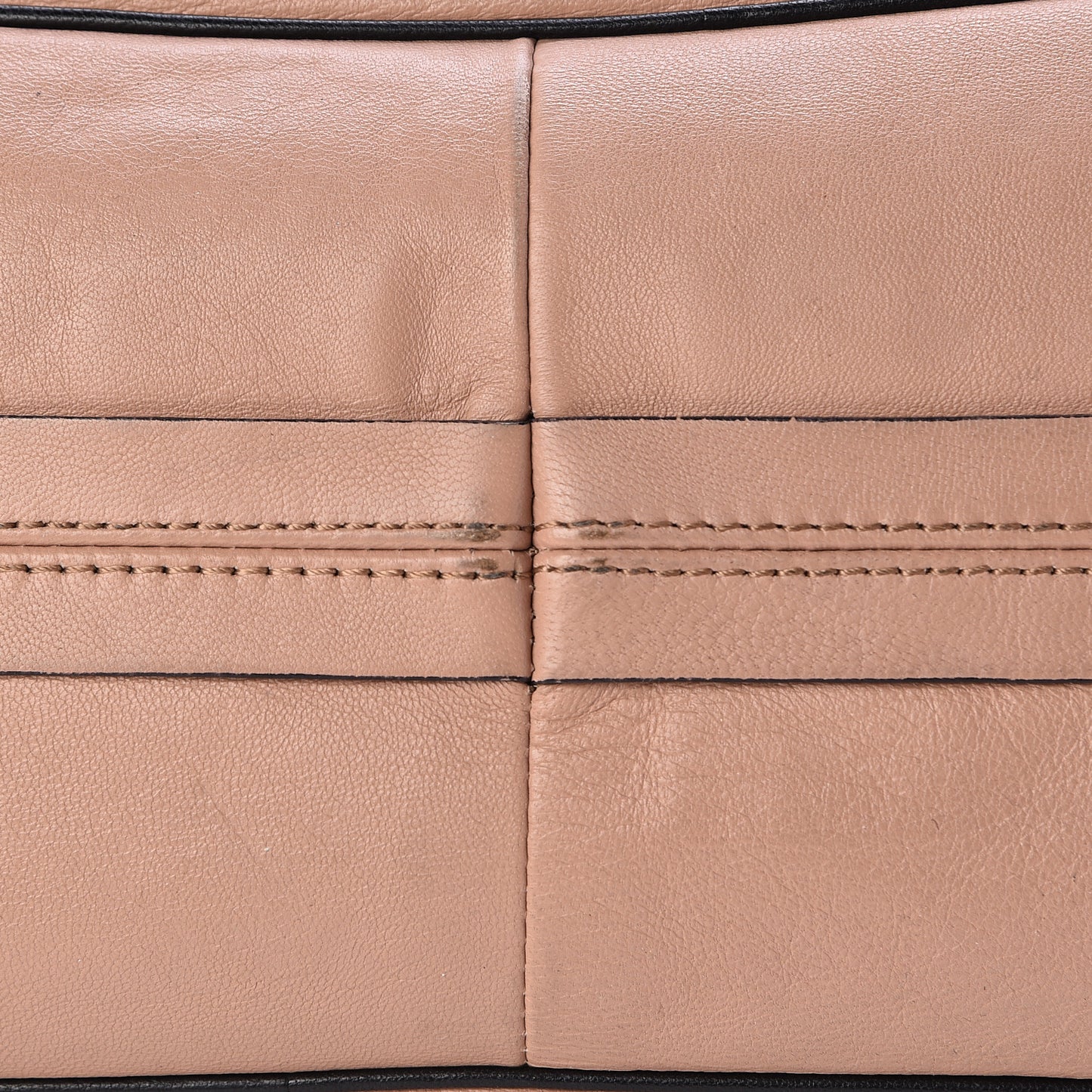 Calfskin Medium Military Paraty Nude Black