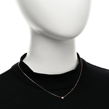 Cartier 18K Pink Gold Diamond XS D'Amour Pendant Necklace 2 of 5