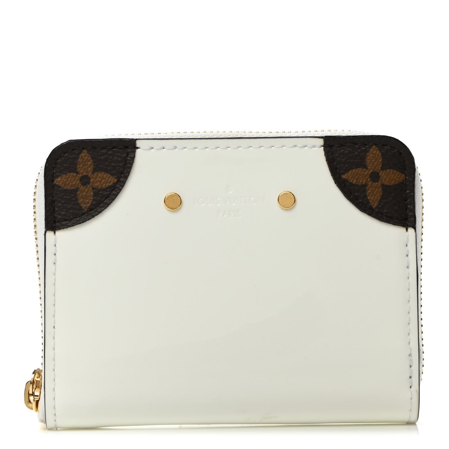 Patent Miroir Venice Zippy Coin Purse Snow