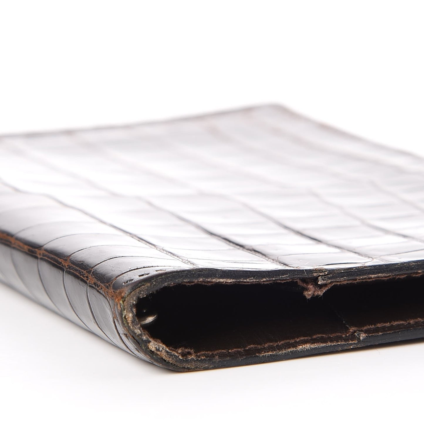 Shiny Crocodile Agenda Cover Havane