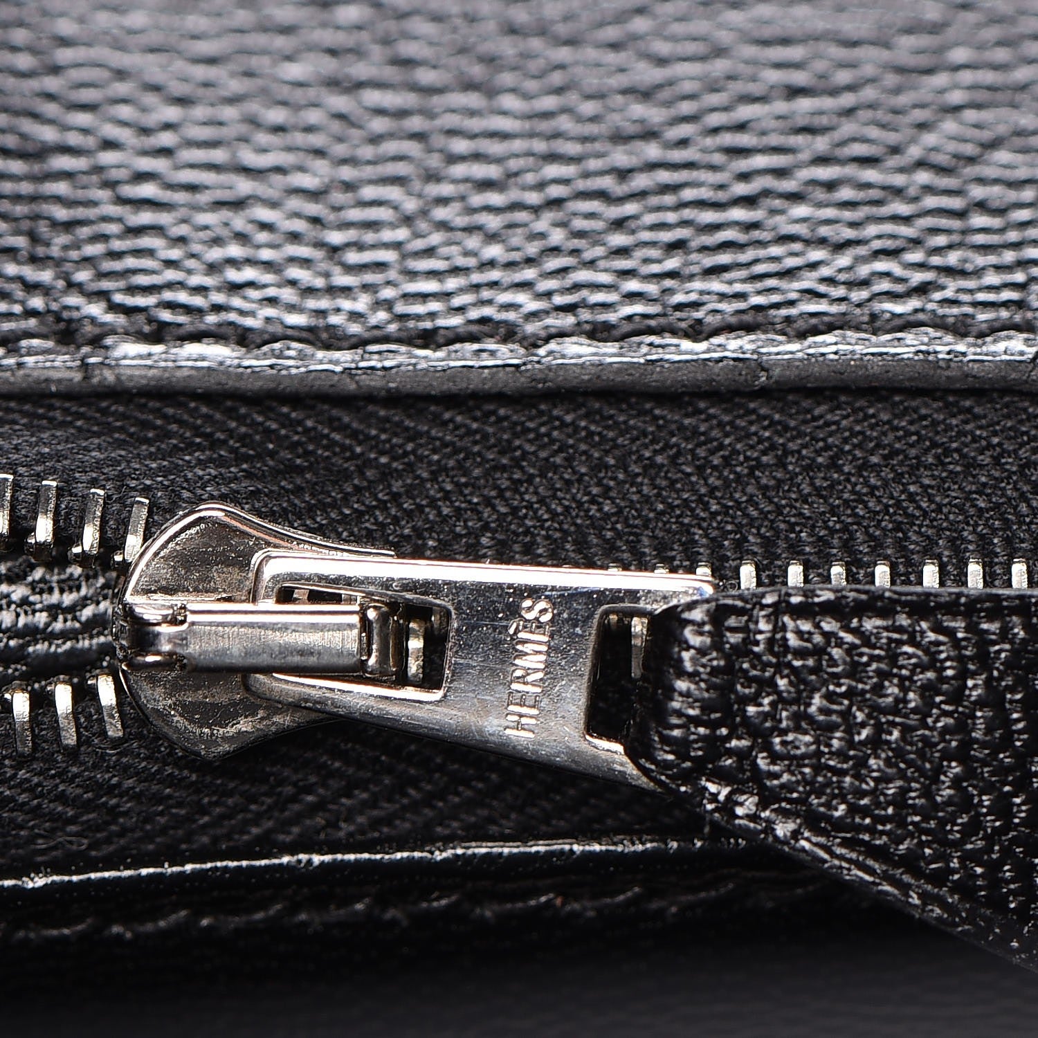 Hermes Matte Niloticus Crocodile Birkin 30 Black 20 of 27