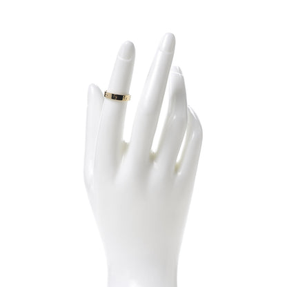 Cartier 18K Yellow Gold 3.5mm LOVE Wedding Band Ring 48 4.5 2 of 6