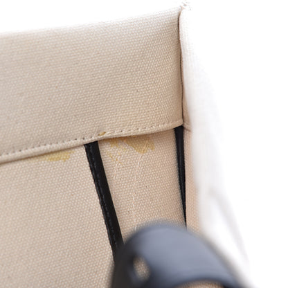 Celine Cotton Canvas Medium Phantom Luggage White 12 of 20