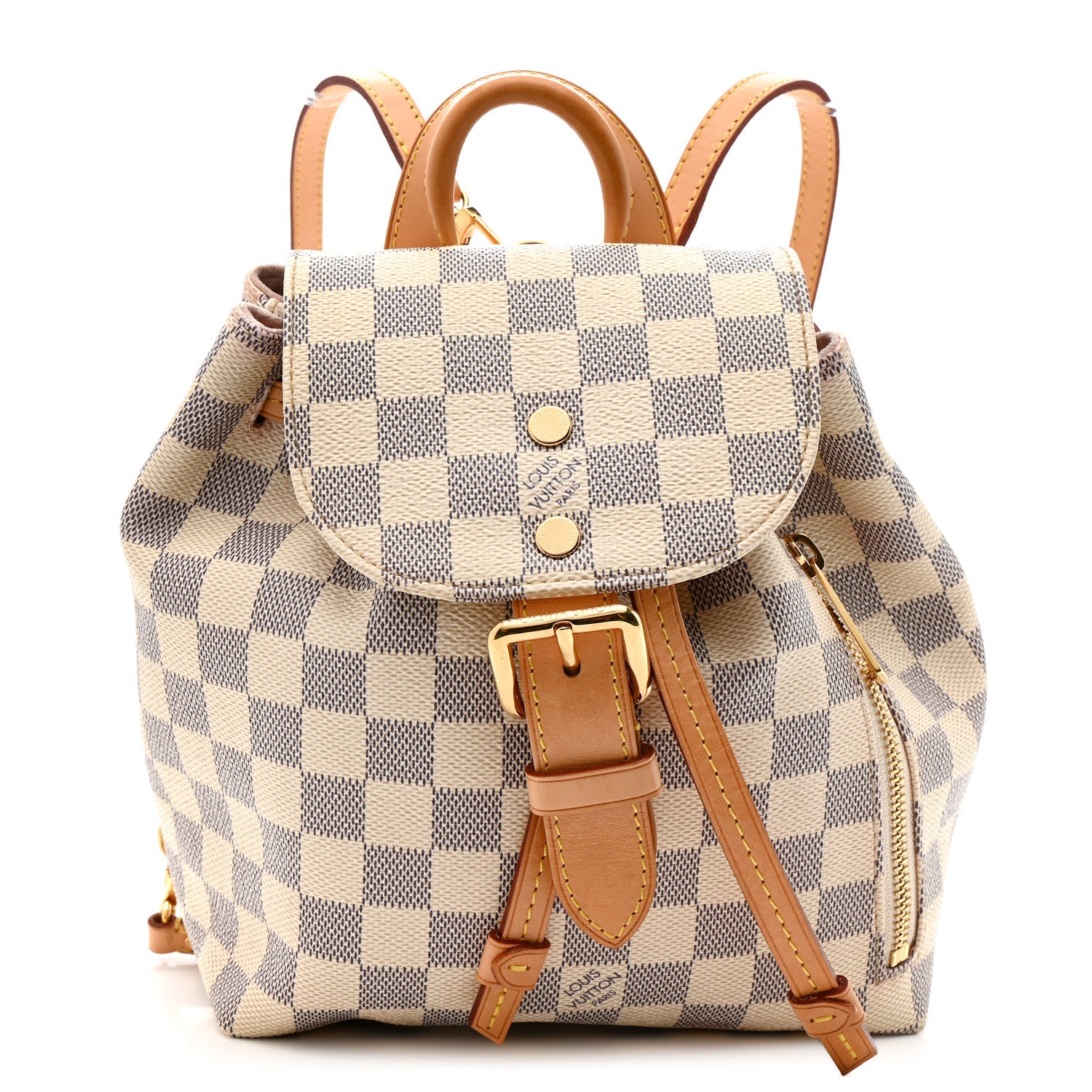 Louis Vuitton Damier Azur Sperone BB Backpack 1 of 15