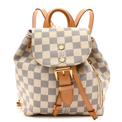 Louis Vuitton Damier Azur Sperone BB Backpack 1 of 15