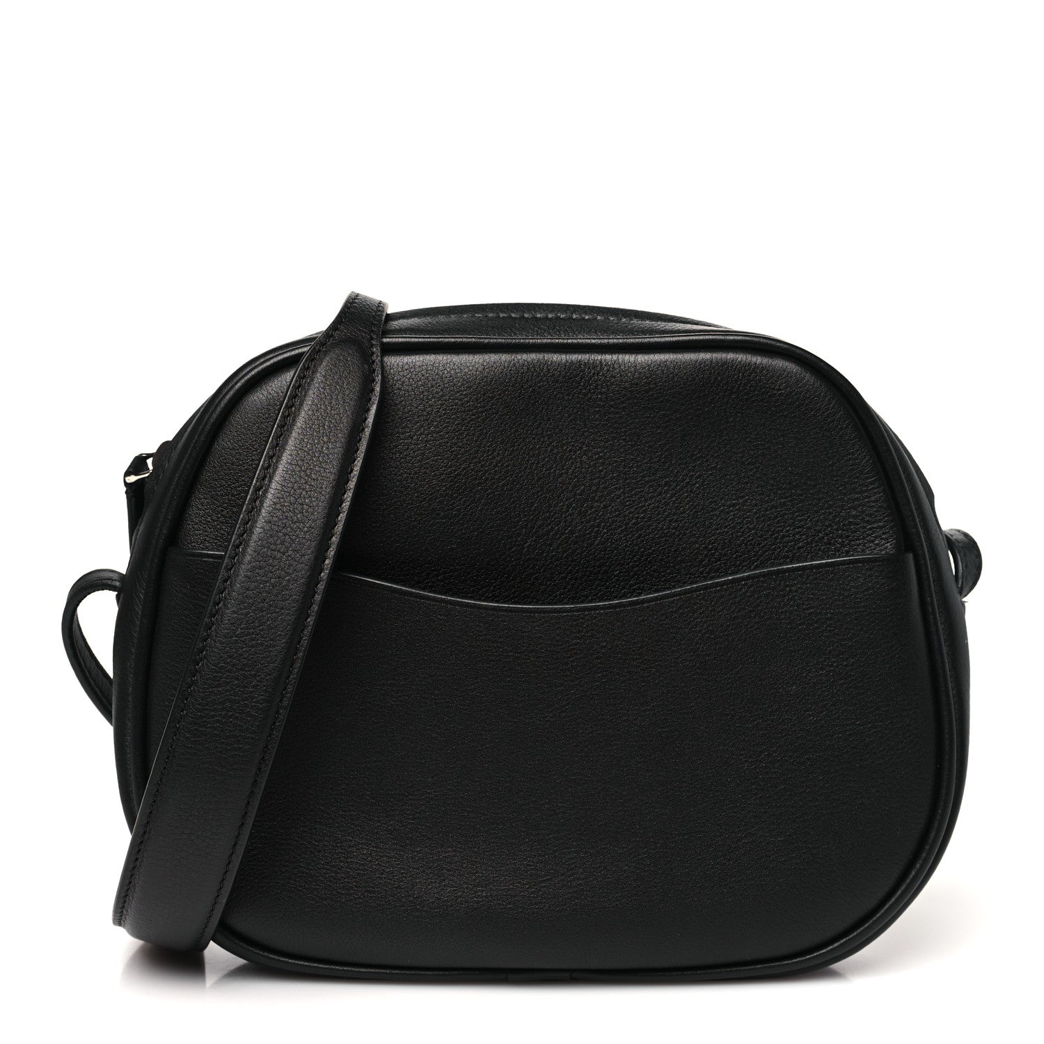 The Row Calfskin Eve Crossbody Bag Black 1 of 10
