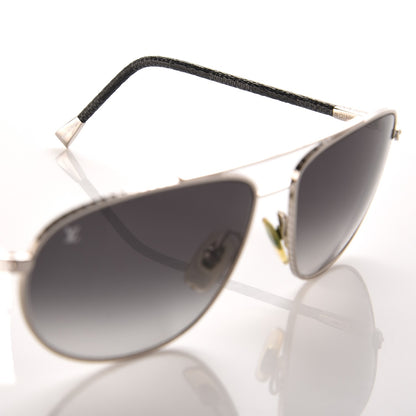 Louis Vuitton Damier Graphite Conspriration Ovale Z0358U Sunglasses 6 of 10