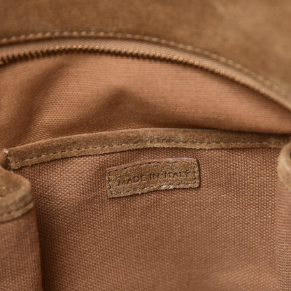 Burberry Prorsum Suede Weekender Bag Tan 7 of 12