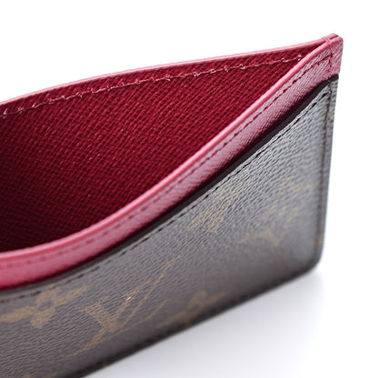Louis Vuitton Monogram Card Holder Fuchsia 4 of 8