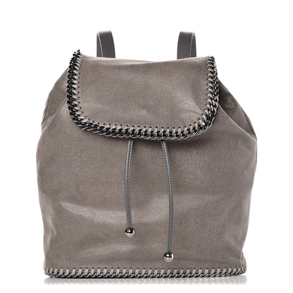 Stella McCartney Shaggy Deer Falabella Backpack Grey 1 of 9