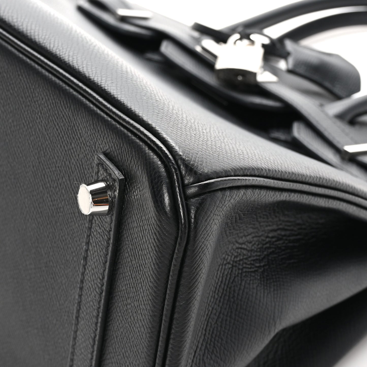 Epsom Birkin 30 Black