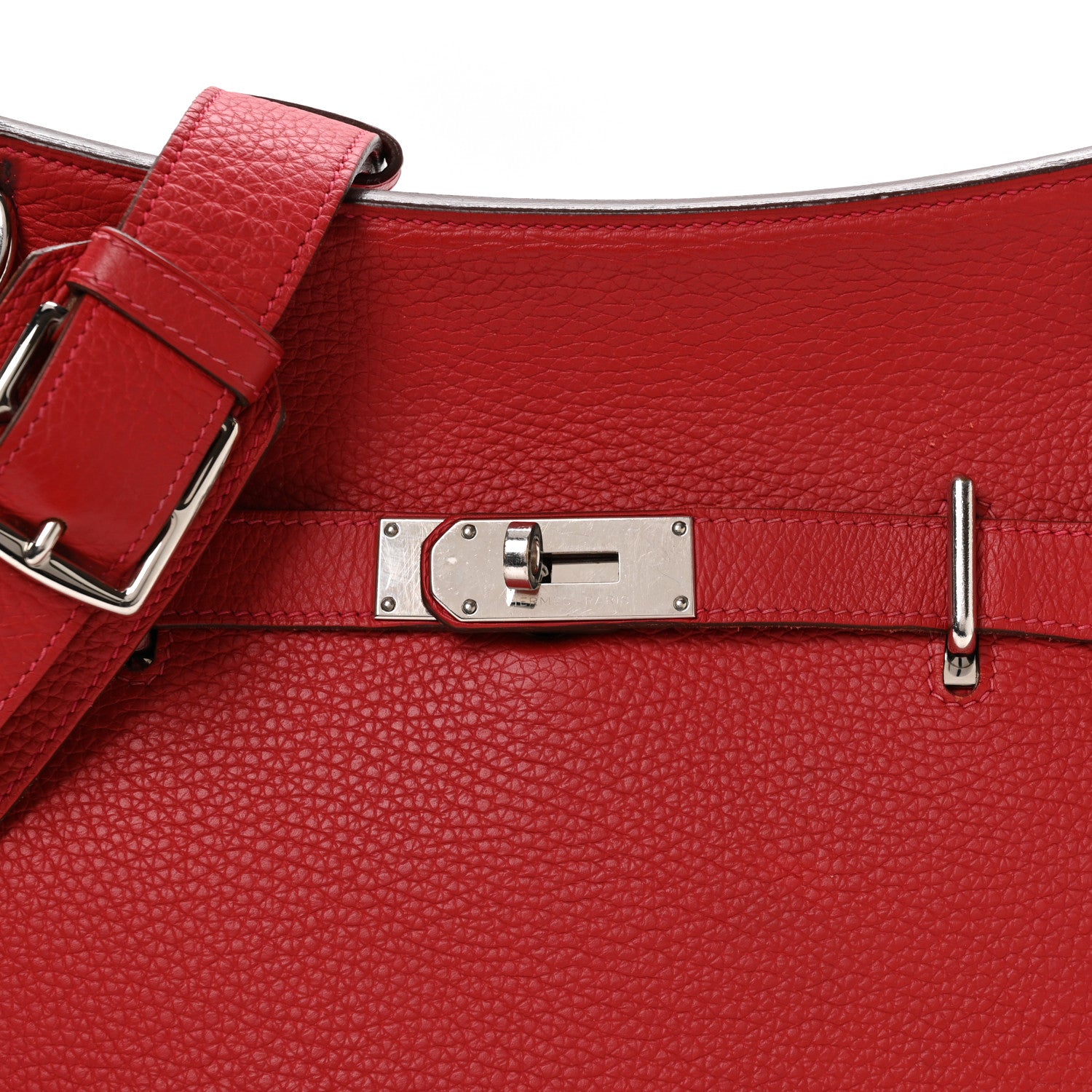 Hermes Taurillon Clemence Jypsiere 31 Rouge Casaque 8 of 10