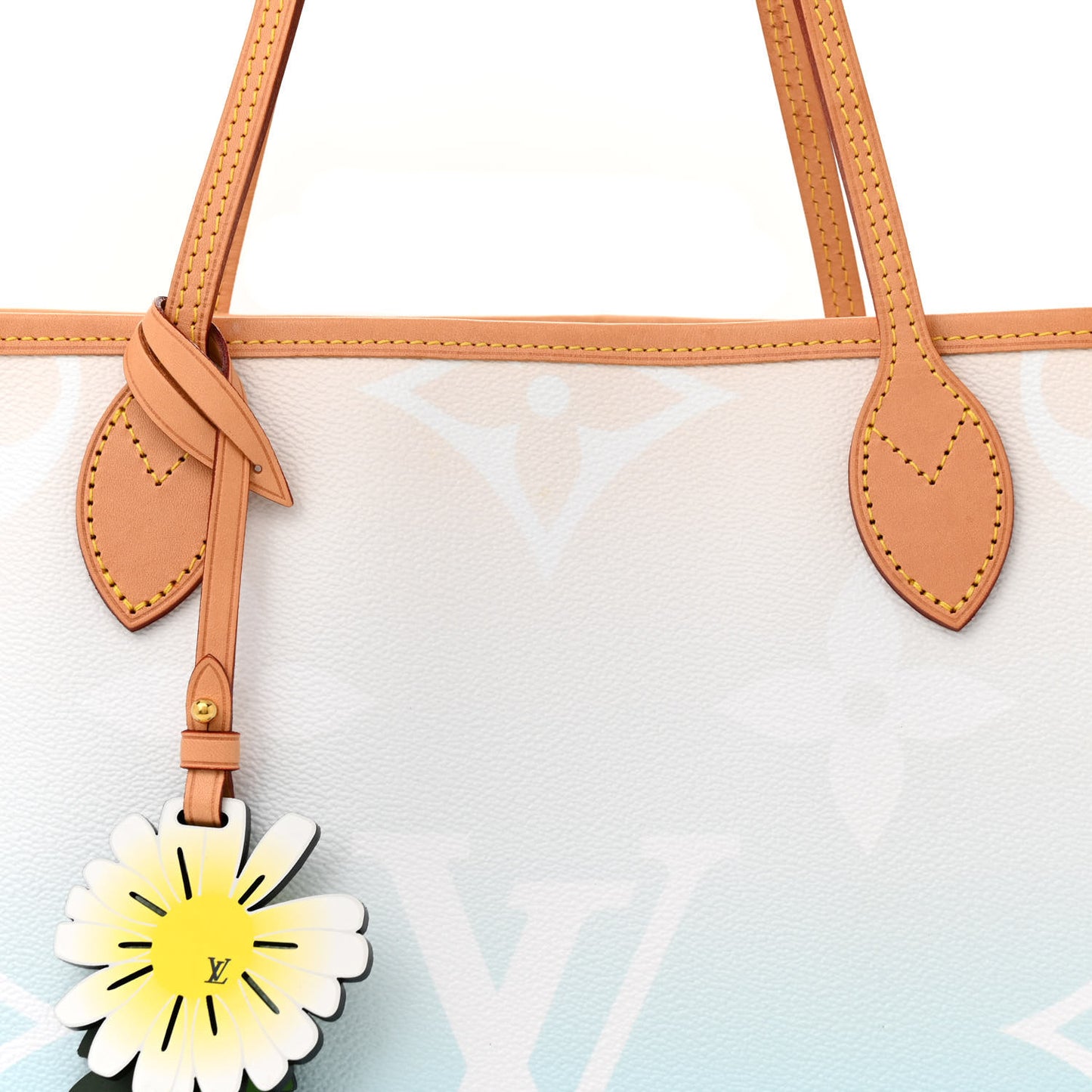 Monogram Giant By The Pool Neverfull MM Blue