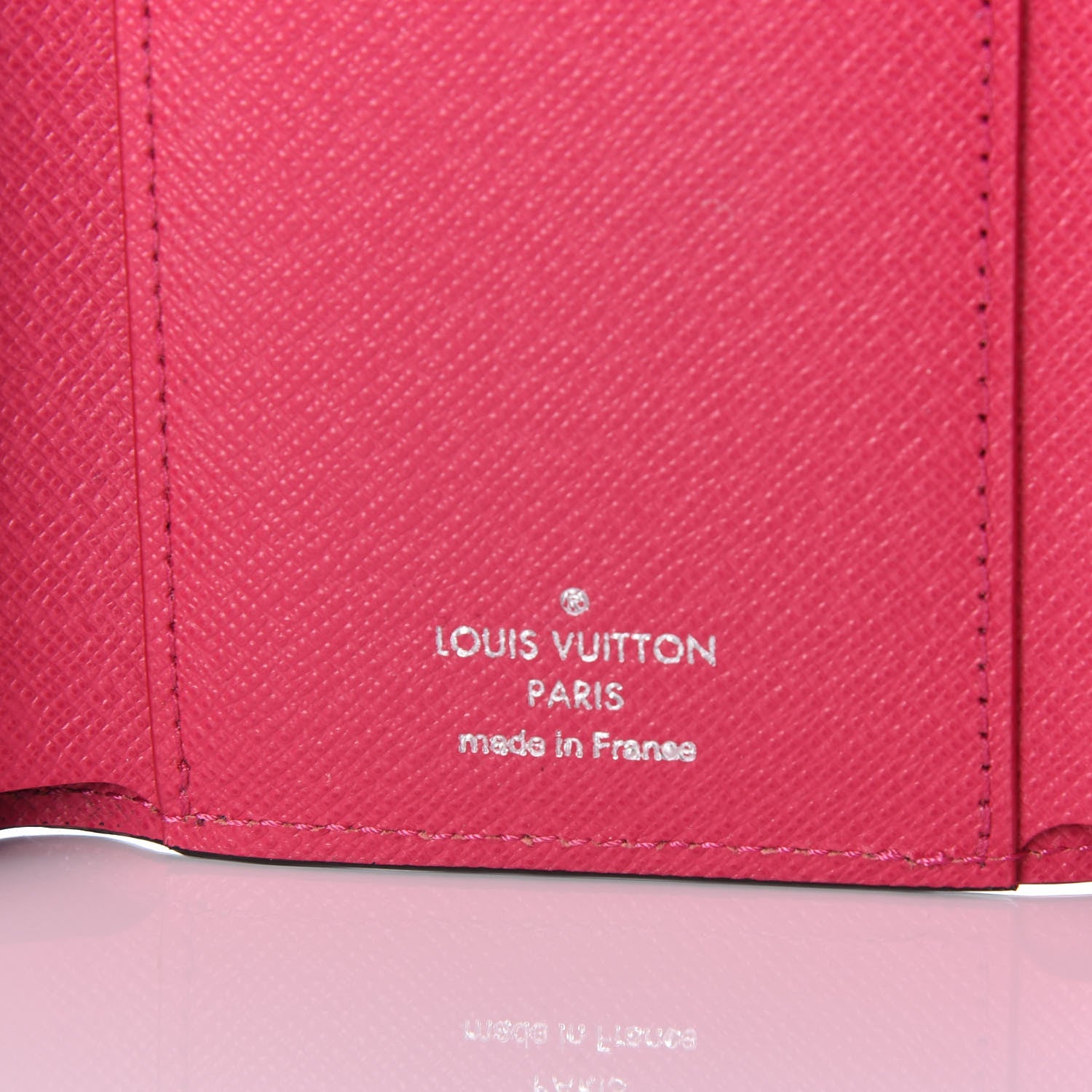 Louis Vuitton Epi Victorine Wallet Indigo Hot Pink 9 of 10