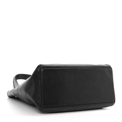 Chanel Caviar CC Shoulder Bag Black 6 of 18