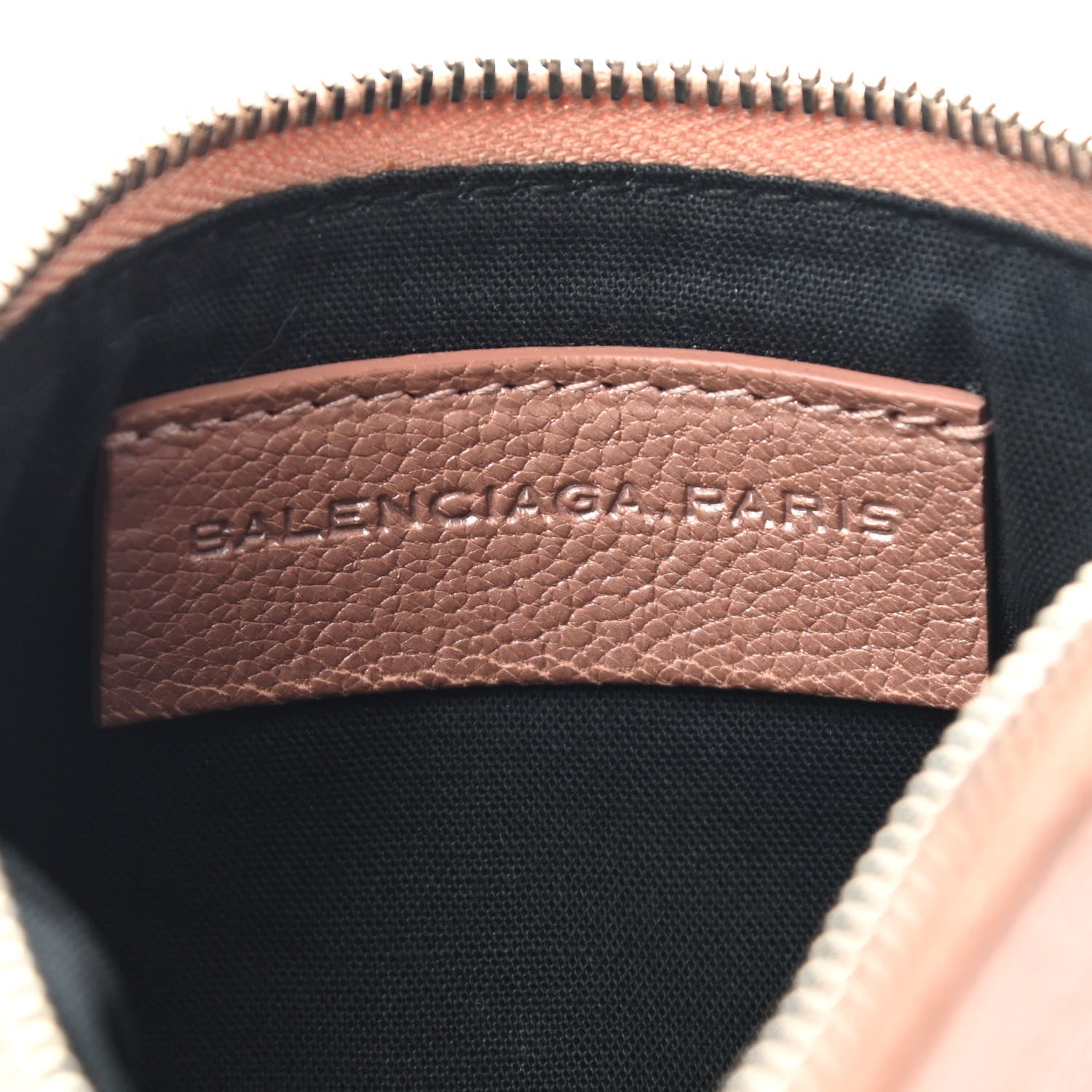 Balenciaga Chevre Classic Silver Hardware M Porte-Monnaie Coin Purse Rose 6 of 7