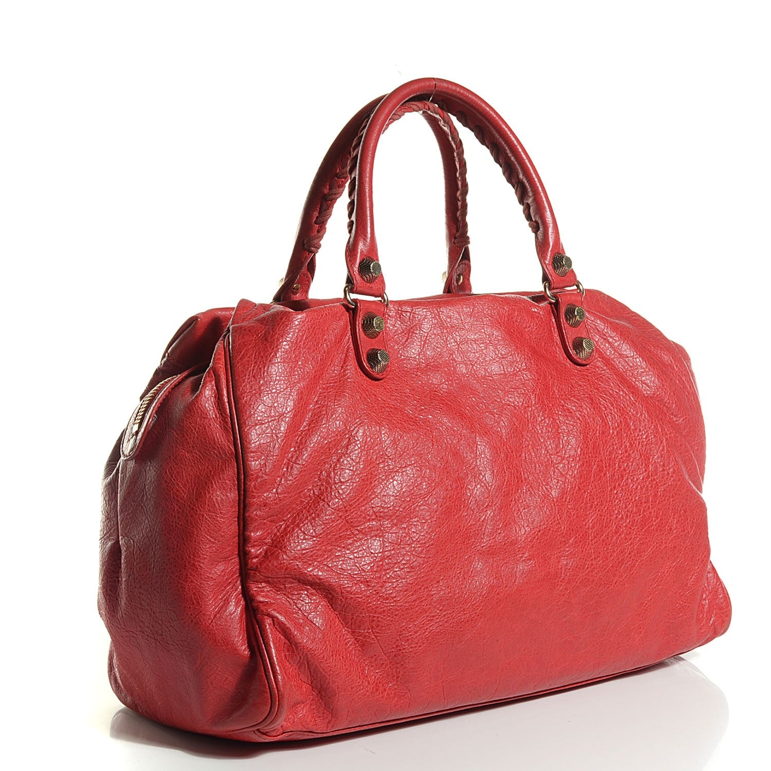 Balenciaga Agneau Giant 12 Rose Gold Hardware Mid Day Coquelicot 3 of 11