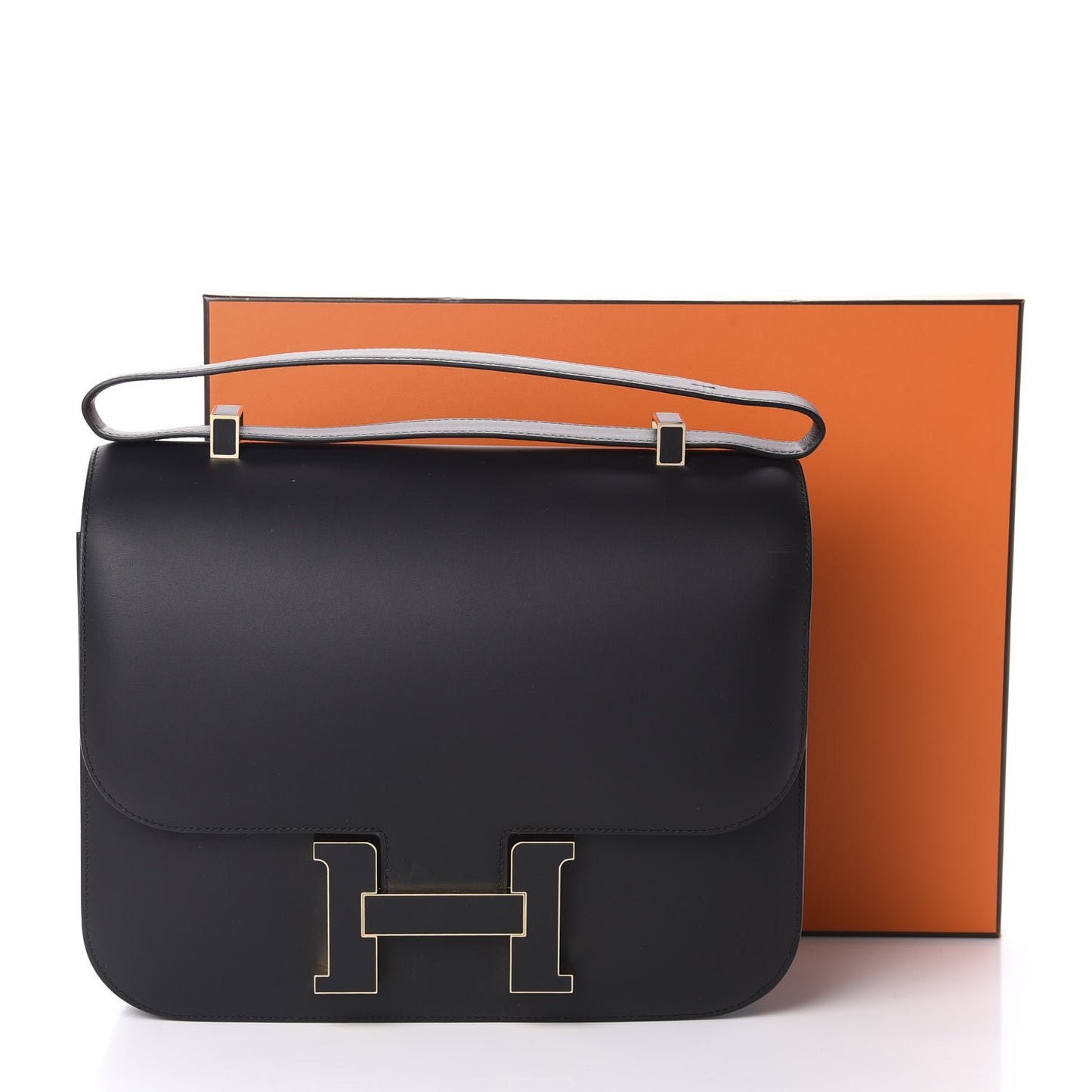 Veau Sombrero Constance Cartable 29 Black