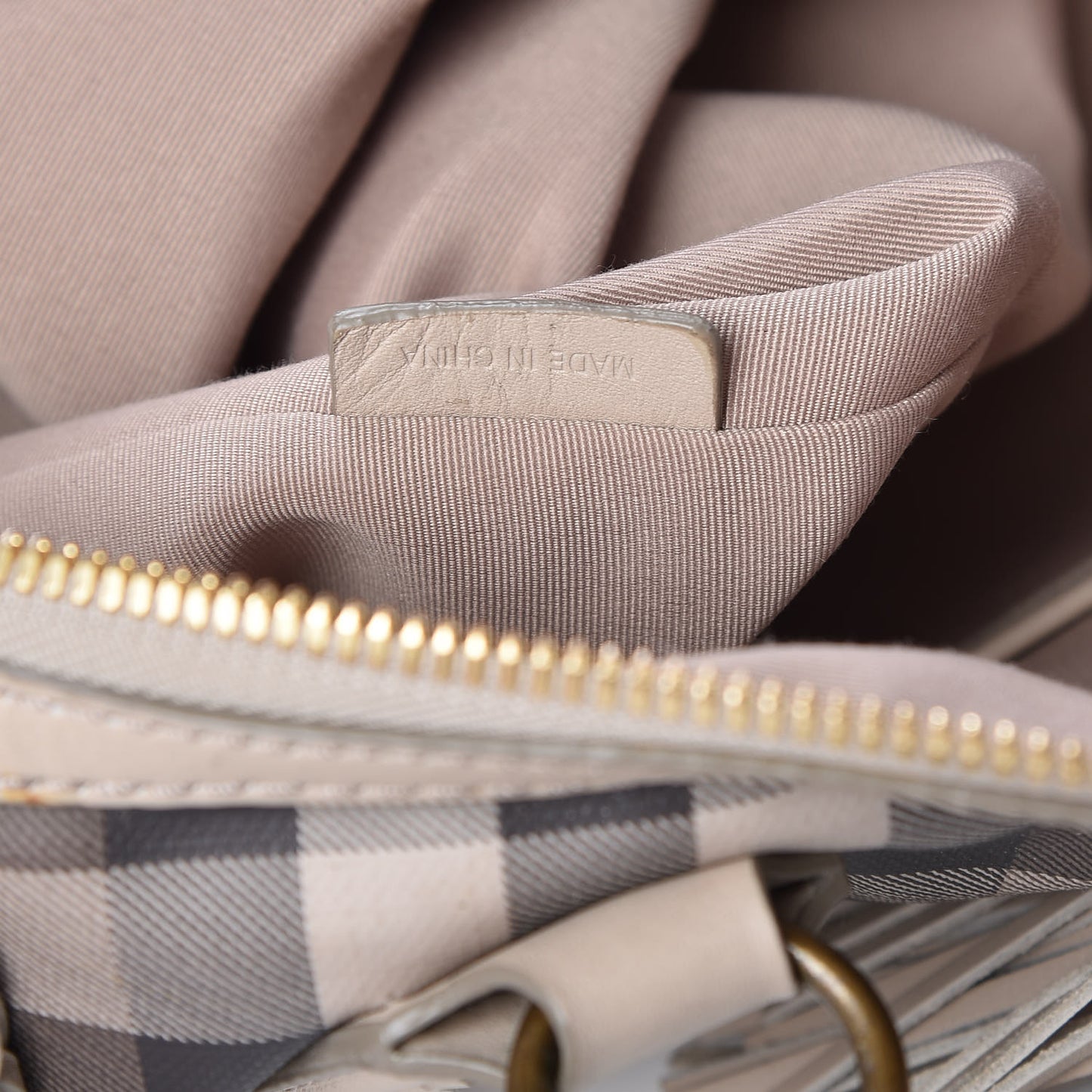 Smoked Check Medium Ellers Tote Trench