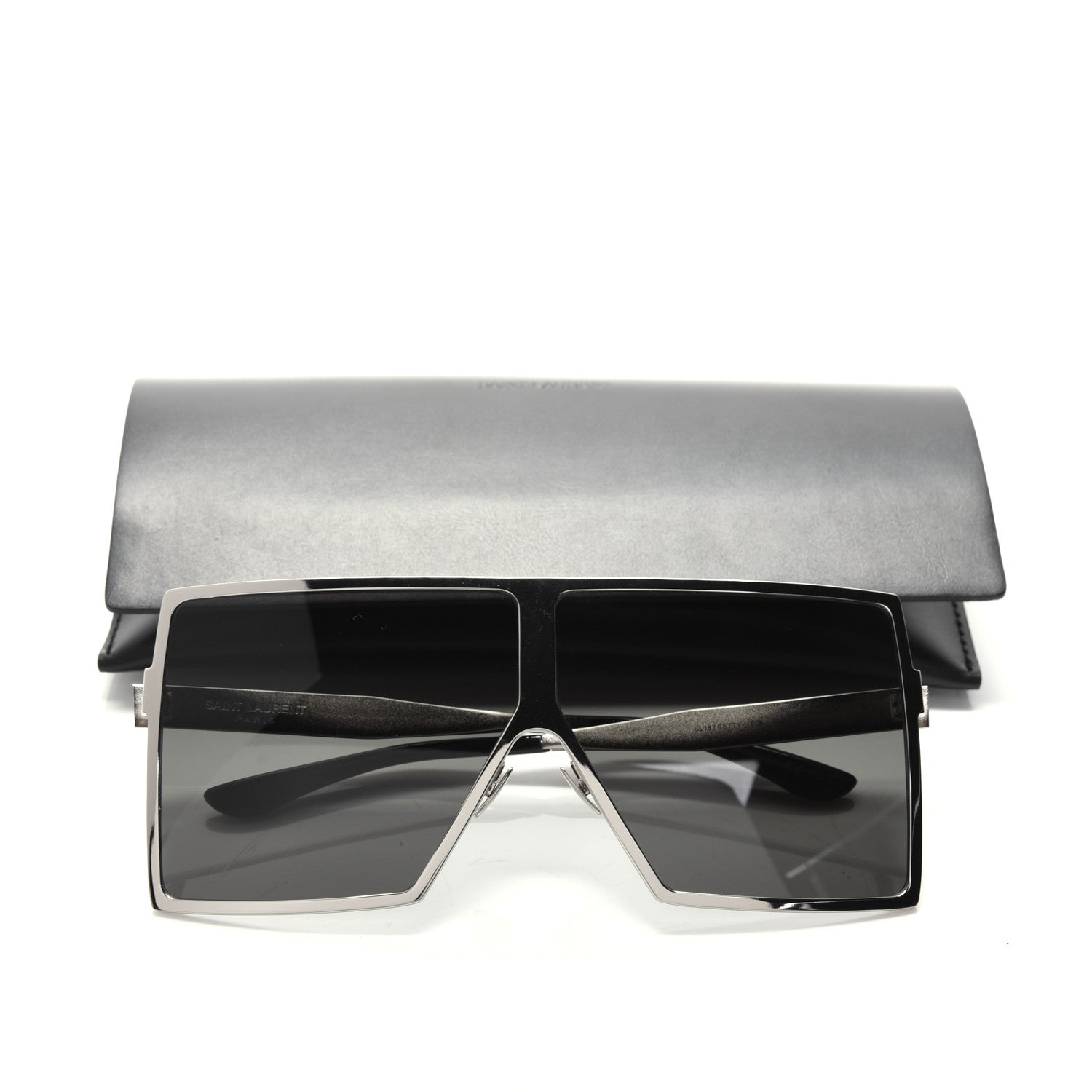 Saint Laurent Betty SL182 Sunglasses Silver 8 of 8