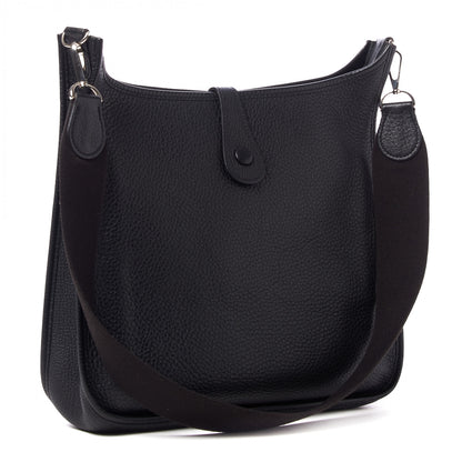 Hermes Taurillon Clemence Evelyne GM Black 4 of 10